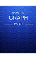 Isometric Graph Paper: Draw Your Own 3D, Sculpture or Landscaping Geometric Designs! 1/4 inch Equilateral Triangle Isometric Graph Recticle Triangular Paper