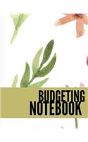 Budgeting Notebook: Money Management with Calendar 2018-2019 Guide to Check Your Financial Health Income List, Monthly Expense Categories and Weekly Expense