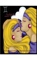2019 Clever Beautiful Gemini 2018-2019 18 Month Academic Year Monthly Planner