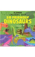 Albanian Children's Book: 20 Friendly Dinosaurs