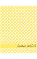 Gingham Notebook