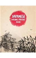 Japanese Writing Practice Book: 8.5"x11" Blank Book For Practice Japanese Character (Katakana, Kanji) - Over 100 Pages and Large Print: Genkouyoushi paper(5 Japanese Writing Practice Book)