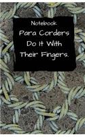 Notebook Para Corders Do It with Their Fingers.
