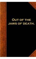 2019 Weekly Planner Shakespeare Quote Jaws Of Death 134 Pages: (Notebook, Diary, Blank Book)