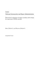 Theoretical Evaluation of Engine Auxiliary Inlet Design for Supersonic V/Stol Aircraft
