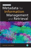 Metadata for Information Management and Retrieval