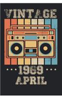Vintage 1969 April