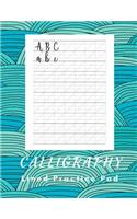 Calligraphy Lined Practice Pad