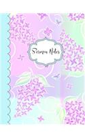 Sermon Notes: Lilac Lavender Sermon Notes 100 Sheets (200 Pages)