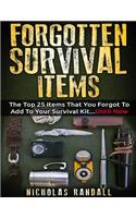 Forgotten Survival Items