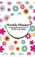 Weekly Planner: 2018 Calendar: Organizer With To Do List 6x9 Inch