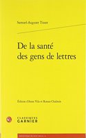de la Sante Des Gens de Lettres
