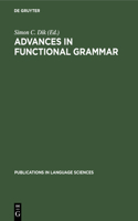 Advances in Functional Grammar: (11 Publications in Language Sciences)