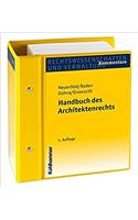 Handbuch Des Architektenrechts