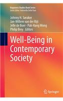 Well-Being in Contemporary Society