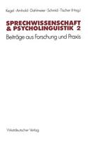 Sprechwissenschaft & Psycholinguistik 2