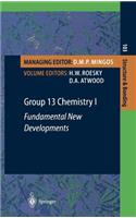 Group 13 Chemistry I