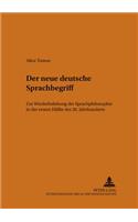 Der neue deutsche Sprachbegriff