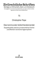 Das kommunale Aufsichtsratsmandat