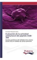 Evaluación de la actividad antitumoral del péptido CIGB-300
