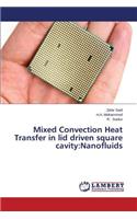 Mixed Convection Heat Transfer in lid driven square cavity