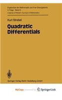 Quadratic Differentials