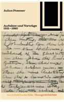 Aufsatze Und Vortrage 1931 1980