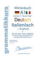 Wörterbuch Deutsch - Italienisch - Englisch Niveau A1