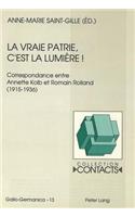 La Vraie Patrie, c'Est La Lumiere¿