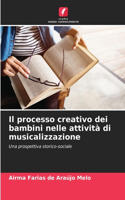 Il processo creativo dei bambini nelle attività di musicalizzazione