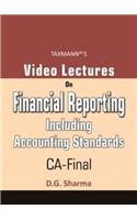 Video Lectures on Financial Reporting Including Accounting Standards (CA-Final) (Set of 8 DVDs)