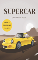 Supercar Coloring Book