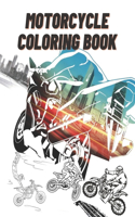 Motorcycle Coloring Book