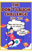 The Don't Laugh Challenge for kids: The LOL Interactive Joke Book Contest Game for Boys and Girls Age 6 - 12, SBD 045: The boy play in outer space - purple cover