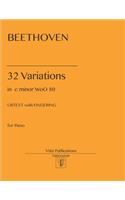 Beethoven 32 Variations in c minor WoO 80