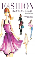 Fashion Illustration Art Coloring Book