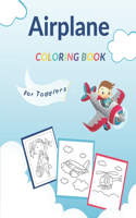 Airplane Coloring Book For Toddlers