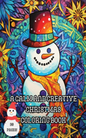 Calm and Creative Christmas Coloring Book