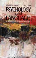 Psychology and Language: Introduction to Psycholinguistics