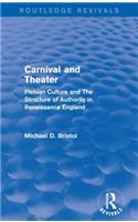 Carnival and Theater (Routledge Revivals)