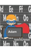 Adam Handwriting Notebook