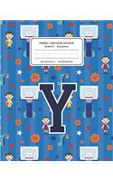 Primary Composition Notebook Grades K-2 Story Journal Y