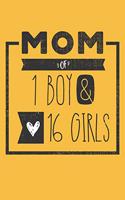 MOM of 1 BOY & 16 GIRLS