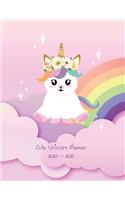 Cute Unicorn Planner 2020-2021