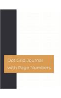 Dot Grid Journal with Page Numbers: 8.5 X 11 Inches Notebook with Index and Numbered Dot Grid Paper (Volume 4)