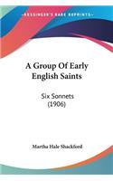 Group Of Early English Saints