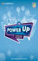 Power Up Level 4 Activity Book with Digital Pack and Home Booklet Mena