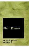Plain Poems
