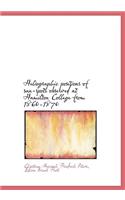 Heliographic Positions of Sun-Spots Observed at Hamilton College from 1860-1870
