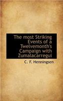 Most Striking Events of a Twelvemonth's Campaign with Zumalacarregui